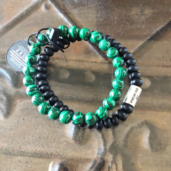 Ben Sherman Other - Men’s Ben Sherman Black and Green bracelet set